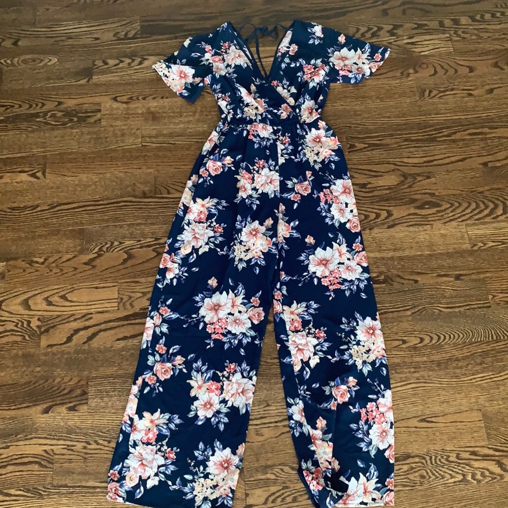 Floral Jumpsuit